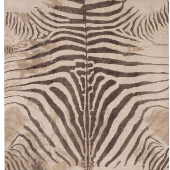 Zebra Rug - Picture 2 of 3